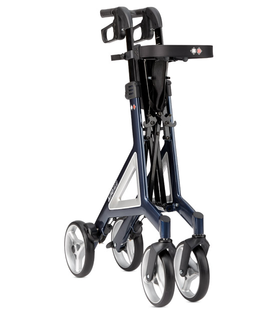 B+B, Bischoff & Bischoff, Alevo Alu, Leichtgewichtrollator, Aluminiumrahmen, Gehhilfe, Leichtgewichtrollator, medizinisches Hilfsmittel