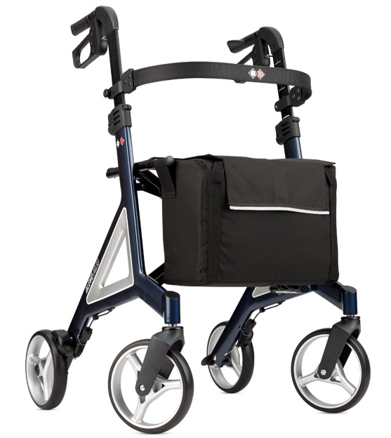 B+B, Bischoff & Bischoff, Alevo Alu, Leichtgewichtrollator, Aluminiumrahmen, Gehhilfe, Leichtgewichtrollator, medizinisches Hilfsmittel