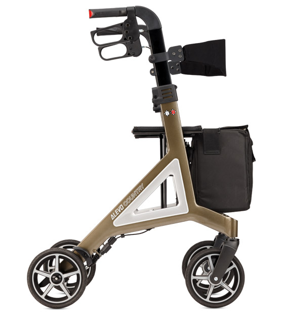 B+B, Bischoff & Bischoff, Alevo Country, Aluminiumrahmen, Gehhilfe, Rollator, medizinisches Hilfsmittel