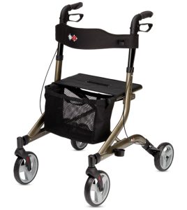B+B, Bischoff & Bischoff, Capero, Aluminiumrahmen, Gehhilfe, Rollator, medizinisches Hilfsmittel